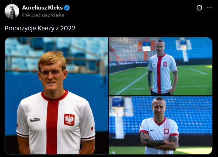Keeza chce UBIERAĆ reprezentację Polski, a takie koszulki ZAPROPONOWALI W 2022 ROKU!